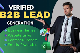 do targeted b2b lead generation and email list building