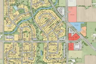 design land use plan site development layout land development plans and property