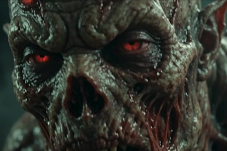 create realistic terrifying scary horror creepy halloween video