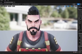 add blendshapes to avatar,edit and rig3d ai,vrm,rig3d for livelink,glb,talkhead