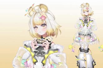design and rig high quality live 2d vtuber model ,2d vtuber model , vtuber model