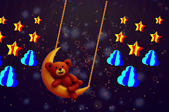 create original lullaby baby sleep videos for youtube