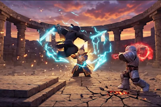 create roblox battleground combat animations and vfx