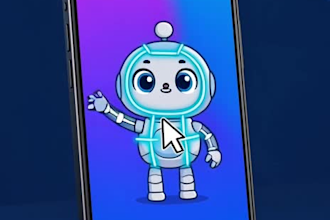 create rive character animation and interactive rig for apps, games and website