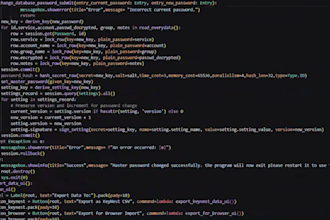 create a automation script