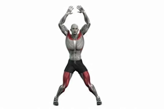create 3d, 2d gym fitness exercise workout animation video for fitness