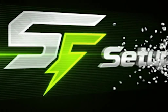 create custom eye catching vj loops, dj visuals, 2d and 3d animated logo videos