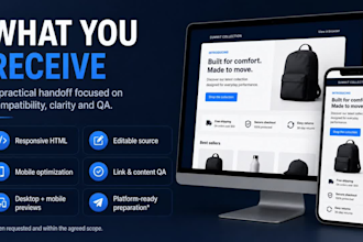 design responsive HTML email templates