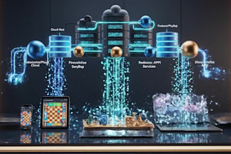 develop multiplayer ludo game with tournaments, wallet, firebase and backend