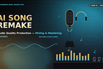 remake your suno or udio ai song into studio quality music