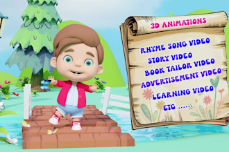 do 3d kids animations