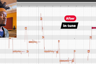 naturally tune and pitch correct your vocals with melodyne