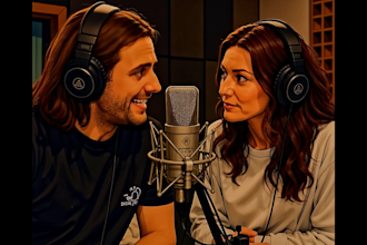 voice over as a couple in greek or english