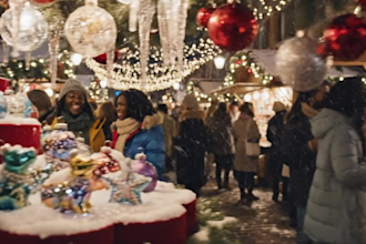 do stunning ai christmas video ad black friday ads product ads using google veo3