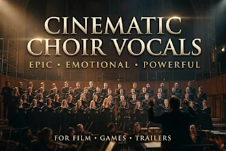 record epic cinematic choir vocals for your soundtrack