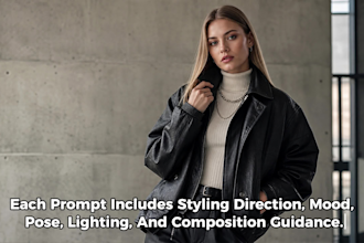 write custom ai streetwear fashion prompts