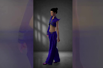 create realistic 3d clothing and fashion motion in clo3d