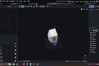 create your 3d low poly assets for your game with no ai