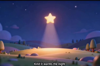 create kids music videos, lullaby songs, baby sleep music, and nursery rhyme