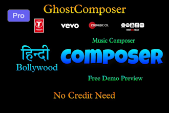 professionally compose your hindi bollywood song