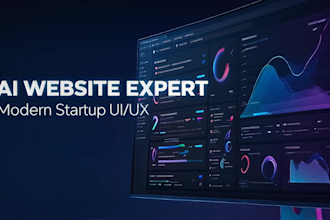build a modern ai powered website for your startup or business