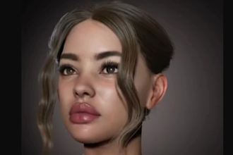 3d vtuber avatar vroid 3d model face tracking vrm fbx export files for streaming