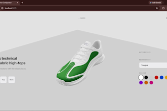 build an interactive 3d product configurator using threejs and webgl