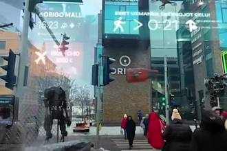 high quality 3d hologram fan animation and futuristic vfx