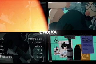 anime style music video for vtuber utaite youtaite