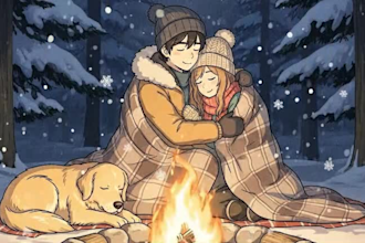 create a lofi loop animation, lofi girl animated GIF and 2d anime lofi video