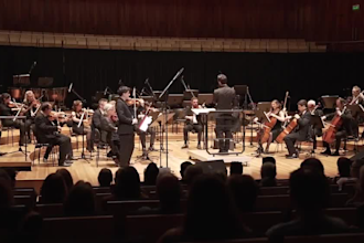 record string quartet, real orchestra, no score needed