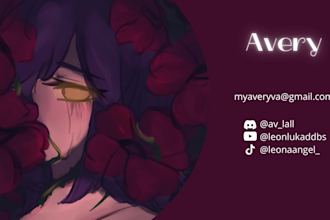 be your english voice actor for characters and voice over