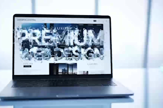design a high end corporate wordpress website