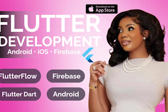 flutter flow flutter dart mobile app development flutter developer android ios
