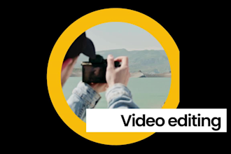 professionally video editing youtube and facebook