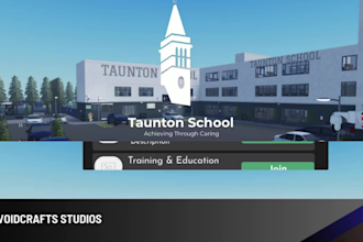 design roblox ui , gui, user interface, hud, menus for roblox game