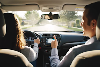 create ai ugc video for language private schools driving skill training centers