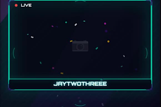 create a complete ai streamer branding pack for everything