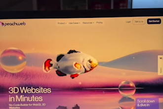 build a stunning 3d animated custom website for your buisness