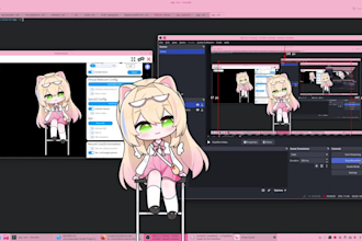 do vtuber model vtuber rigging 3d furry vtuber avatar model vr character design