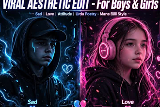 edit viral aesthetic reels and tiktok to get million views
