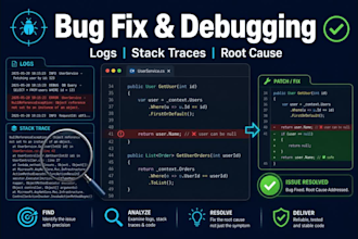 fix your urgent server, website or code issue within 24 hours