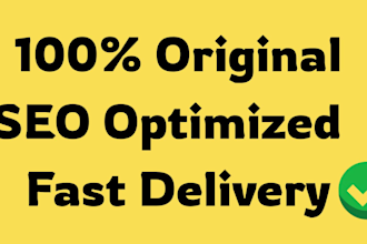 write SEO blog articles that rank on google