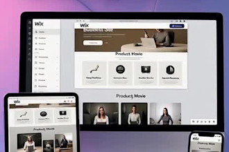 redesign wix ecommerce store, wix product pages, wix checkout and mobile layout