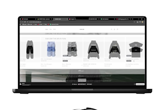 design streetwear website, clothing website for clothing