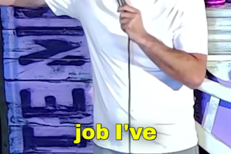 video edit your stand up comedy set for social media