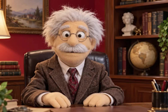 create a custom professor puppet video for you