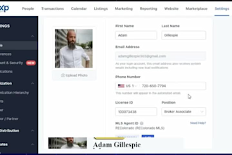 set up lofty CRM setup, website, automation, landing page