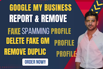 report fake gmb profile spam google my business profile remove duplicate listing