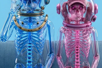 create viral style ai skeleton shorts for youtube on any niche
